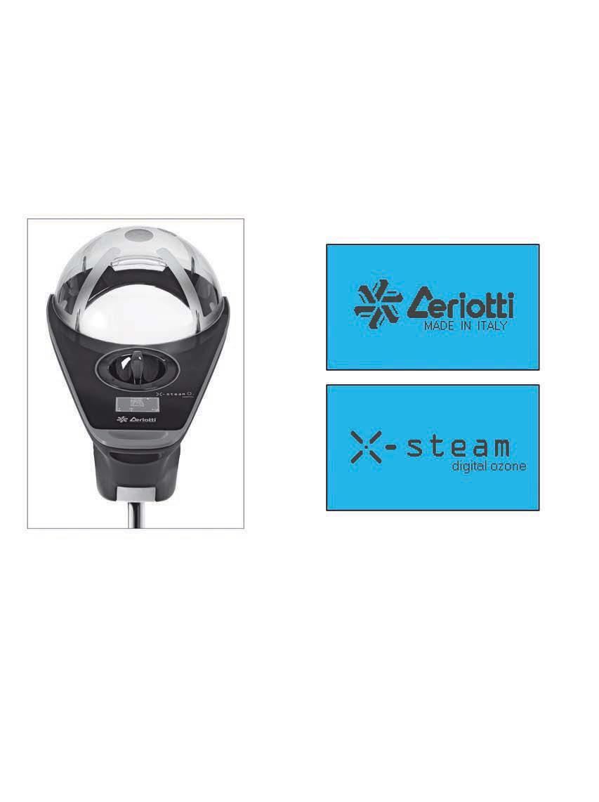 X-TEAM OZONO DIGITAL Η ενεργοποίηση της συσκευής θα γίνει μέσω του πράσινου κουμπιού κάτω.