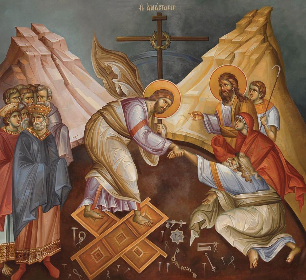 68 69 СВЕТАТА И ВЕЛИКА НЕДЕЛА НА ПАСХА Тогаш сиот народ и сета природа го празнува и слави Воскресението на нашиот