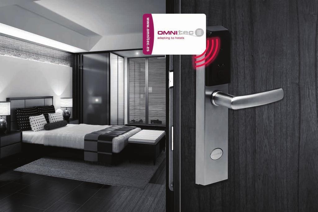 ELEKTRONICKI SUSTAVI ZAKLJUCAVANJA NOVO! 2godine jamstva OMNITEC GAUDI 2 FIT-IN HOTELSKA BRAVA MONTAŽA NA POSTOJEĆA VRATA S MINIMALNIM ZAHVATOM (SKIDAJU SE KVAKE, BRAVA OSTAJE ISTA)!