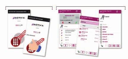 KONTROLA PRISTUPA - KARTICNI SUSTAVI / MOBITEL ACTIVA KEY App ACTIVA TASK App CARD NFC BLE WIFI ETHERNET SERVER COORDINATOR NFC (KOMUNIKACIJA NA KRATKOJ UDALJENOSTI) OMNITEC je prvi proizvođač u