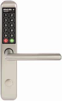 KONTROLA PRISTUPA - BRAVA S TIPKOVNICOM 1 2 3 4 5 6 7 8 9 0 C A EasyKEY SLIM 1 2 3 4 5 6 7 8 9 0 C A EasyKEY ADAPT KARAKTERISTIKE 150 različitih korisnika (šifre 4-6 znamenki) Montira se na postojeća