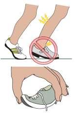 «υποστηρικτικά παπούτσια», δεν είναι καλά για τα πόδια, γιατί περιορίζουν την κίνηση που είναι απαραίτητη για