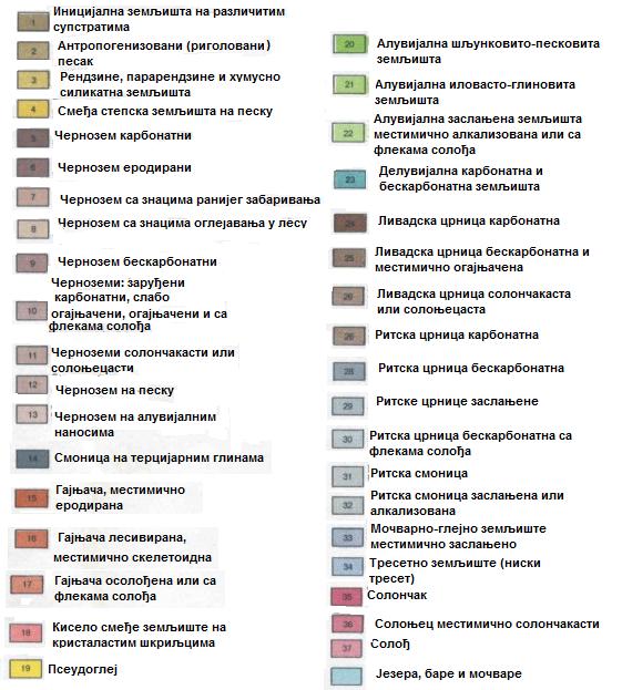 Војводине 1:400 000