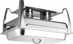 υδραυλικό καπάκι 045 chafing dish, GN 2/3, inox με