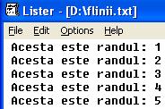 Program exemplu: determinarea numărului de caractere dintr-un fişier (se numără şi caracterele de rând nou) #include <stdio.h> #include <stdlib.