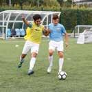 προπονούνται και παίζουν οι παίκτες της Manchester City.