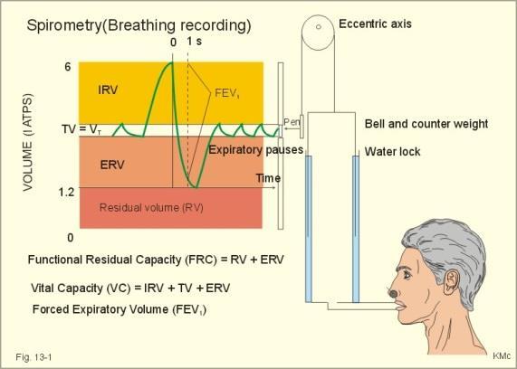 Capacitatea vitală forțată - CVF Afectiuni pulmonare.