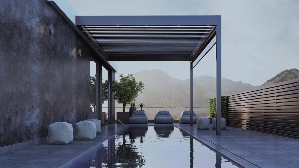 Contents Περιεχόµενα OUTDOOR SOLUTIONS 4 ΛΥΣΕΙΣ OUTDOOR PERGOLAS 10 BIOCLIMATIC PERGOLAS / ΒΙΟΚΛΙΜΑΤΙΚΕΣ ΠΕΡΓΚΟΛΕΣ 12 SMARTIA PG160P Santorini 16 SMARTIA PG120P Mykonos 18 Extra Equipment /