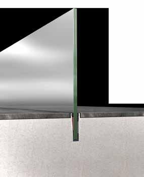 / Extensive variety of technical solutions and surface finishes. / Outstanding safety levels and extreme robustness, up to 4,0 KN/m.