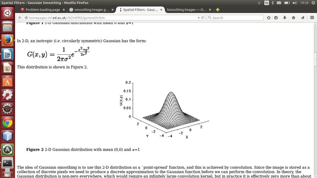 فیلترگاوسین ) : (Gaussian Filter حاصل اعمال فیلتر گاوسین از کانولوشن تابع توزیع گاوسین در سیگنال تصویر به دست می آید.