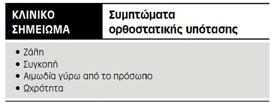 Ορκοςτατικι υπόταςθ Ορκοςτατικι υπόταςθ Η ορκοςτατικι υπόταςθ είναι θ πτώςθ τθσ πίεςθσ του αίματοσ λόγω τθσ μεταβολισ τθσ κζςθσ του ςώ- ματοσ προσ τθν ανορκωμζνθ κζςθ.