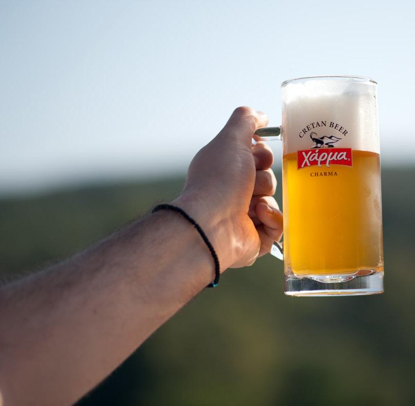 Η Χάρμα, η πρώτη Χανιώτικη μπύρα, ένα αυθεντικό Κρητικό προϊόν, πρεσβεύει τις κυριότερες αξίες των Κρητικών, όπως η περηφάνια, η αυτάρκεια, η φιλοξενία, η χαρά της ζωής καθώς και η απόλαυση της κάθε