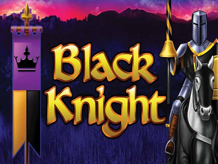 4.1.1 BLACK KNIGHT / ΠΕΡΙΓΡΑΦΗ (Version DCD6-000-1030 V1030 / HGCVLTG-00421-00) To Black Knight είναι ένα παιχνίδι με 5 τροχούς και 5 νικητήριες