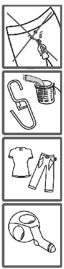 ГЛАВА -5: ПРИПРЕМЕ ЗА ПРАЊЕ (СОРТИРАЊЕ ВЕША) 38 Одећа има етикете са спецификацијама.