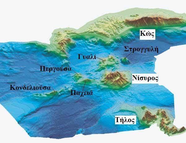 1.2 Μορφολογία Η νήσος Νίσυρος είναι νησί του Αιγαίου, υπάγεται στο νομό Δωδεκανήσου ο ο και έχει συντεταγμένες 36P P 35 Β και 27P P 10 Α.