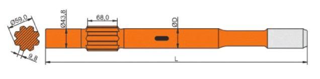 SMDST0- Sandvik/Tamrock HL 1000 Extractor T1(") 0 1.