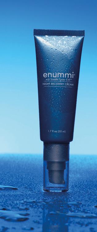 enummi NIGHT RECOVERY CREAM (50 ML) SU TRANSFER FACTOR E-XF Atnaujinamasis naktinis kremas enummi Night Recovery Cream yra pritaikytas visų tipų odai, jis padeda jūsų veidui atsigauti po dienos