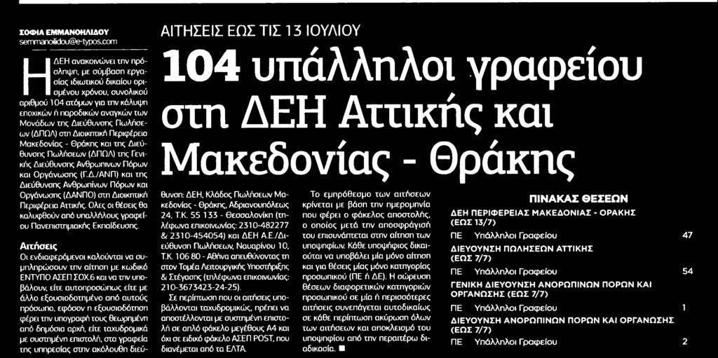 ΕΒΖ ΔΕΗ Μέσο:.