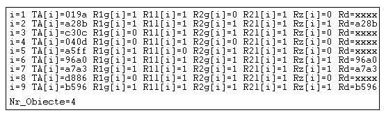 I=i+1; end // rezultatului Rz; Segmentul de cod verilog, pentru prelucrarea respondentului Rz, în vederea afişării vectorului Rd, care conţine coordonatele punctelor căutate, nu mai este dat,