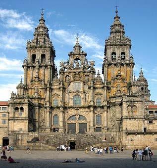 Actividades resoltas Unha fotografía da catedral de Santiago de Compostela está a escala 1 : 1.00. As dúas torres da fachada teñen na foto unha altura de 1,75 cm. Cal é a súa altura na realidade?