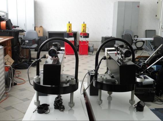 flexigrafului cu laser; Evaluarea capacităţii portante reziduale pe modele reale, cu aparatură modernă şi pe baza