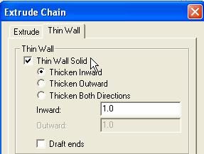 Thin Wall: T¹o vët thó r¾n cã thµnh máng: + Thicken Inward: h íng dþch chuyón cña thµnh máng i vµo (h nh 4.4a) + Thicken Outward: h íng dþch chuyón cña thµnh máng i ra (h nh 4.