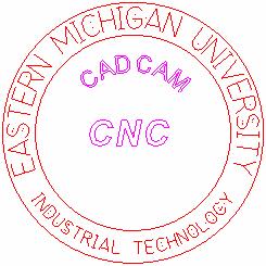 4 Chän top of arc NhËp é n ng cña ch (letter spacing): 0.1 NhËp b n kýnh cung trßn (arc radius): 1.4 Chän c c th«ng sè xong kých chọn OK NhËp to¹ é t m cung trßn: Chuçi ch îc t¹o ra nh h nh vï 7.