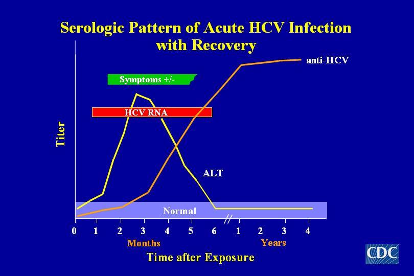 2.11. Патогенеза инфекције изазване хепатитис C вирусом Преваленца HCV инфекције је 3%. Асимптоматска инфекција је честа, а око 70% до 80% је хроничних инфекција.