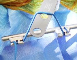 attached to S-Lock Articulating Arm, for initial dissection and to