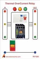 P - 201 رله حفاظت جریان حرارتی این رله به منظور حفاظت جریانی تجهیزات شبکه به خصوص موتورهای الکتریکی مورد استفاده قرار میگیرد.