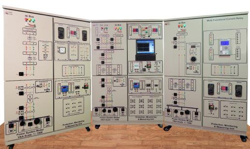 قدرت سیستمهای آزمایشگاه Power Systems Lab معرفی: و انتقال تولید شامل قدرت های سیستم مفاهیم انتقال جهت آموزنده دستگاههای سری این صورت به دستگاه طراحی است.