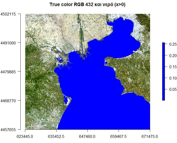 NIR)/(Green + NIR) Χρησιμοποιήθηκε ως extend