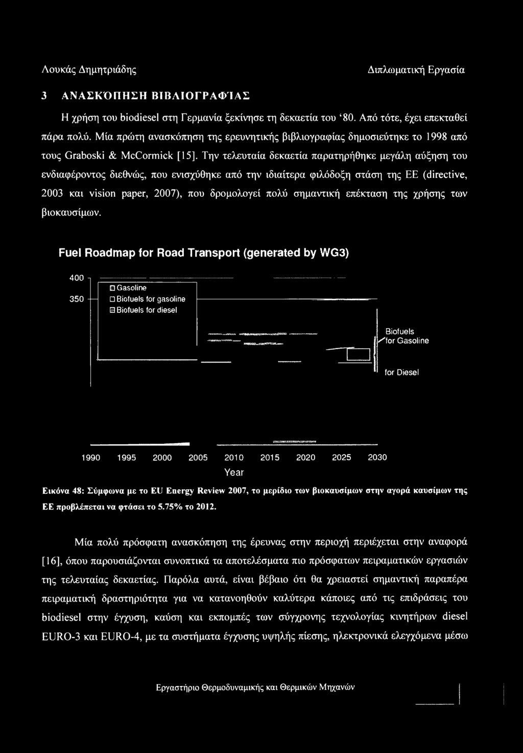 Την τελευταία δεκαετία παρατηρήθηκε μεγάλη αύξηση του ενδιαφέροντος διεθνώς, που ενισχύθηκε από την ιδιαίτερα φιλόδοξη στάση της EE (directive, 2003 και vision paper, 2007), που δρομολογεί πολύ