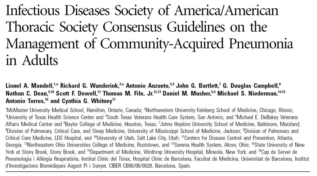 Antibiotics for Bacteremic Pneumonia Improved Outcomes With Macrolides but Not Fluoroquinolones Antibiotics for Bacteremic Pneumonia Improved Outcomes With Macrolides but Not Fluoroquinolones