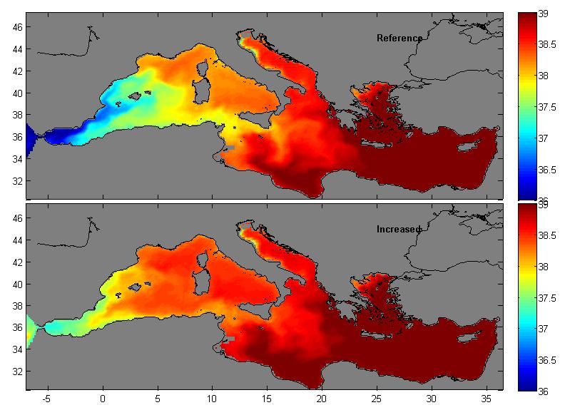 Μεσόγειο οι μεγαλύτερες διαφορές αλατότητας εντοπίζονται