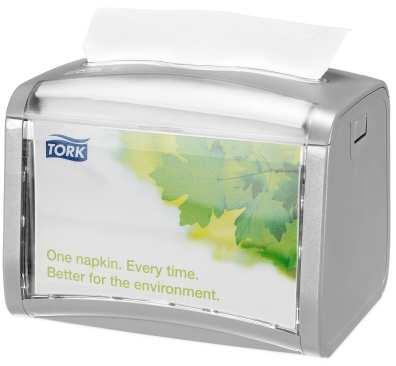 Tork Xpressnap Tabletop Napkins Πλαστική συσκευή τραπεζιού Συσκευή για χαρτοπετσέττες Για