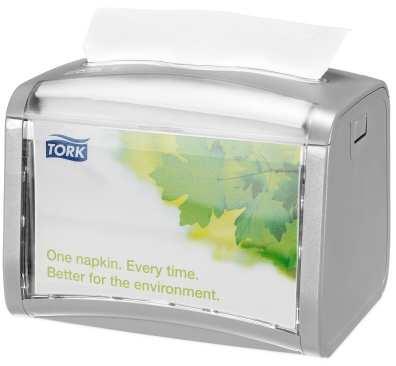 Tork Xpressnap Tabletop Napkins Πλαστική συσκευή τραπεζιού Συσκευή για χαρτοπετσέττες Για