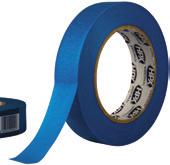 ΜΕΧΡΙ ΚΑΙ ΜΕΤΑ Masking tape UV Χαρτοταινία βαφής UV Κατάλληλη για εξωτερικές και εσωτερικές εφαρμογές.