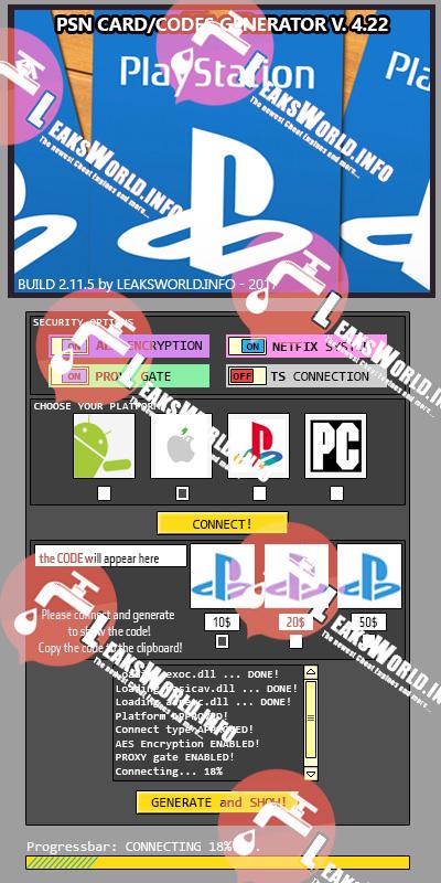 PSN for free Posted by HarryUndom - 20 Jan 2018 18:52 [center]site with the application is below: == www.sga.waw.pl/forum/viewtopic.php?