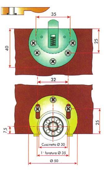 Ε.Τ. 408/412/418 για πόρτα τζαµιού 04-15-179 Ράουλα