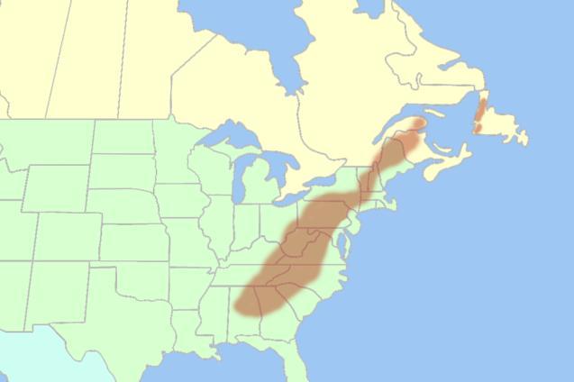 ph Σχιμα 4.3 Appalachian Mountains Σχιμα 4.4 Appalachian Mountains Εάν τα δεδομζνα απεικονιςτοφν χωρίσ διάκριςθ ανάμεςα ςτισ καταιγίδεσ το αποτζλεςμα φαίνεται ςτο ςχιμα 4.