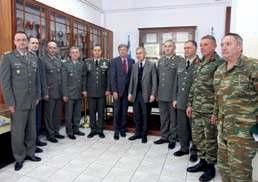Επίσκεψη ΥΠΑΜ Σερβίας στο ΚΕΕΔ Την Τετάρτη 26 Φεβρουαρίου 2014 ο Αρχηγός του Γενικού Επιτελείου Στρατού, Αντιστράτηγος κ. Χρίστος Μανωλάς, συνόδεψε τον Υπουργό Άμυνας της Σερβίας κ.