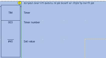 ENTER התיעוד יתווסף לרכיב. 5.3.