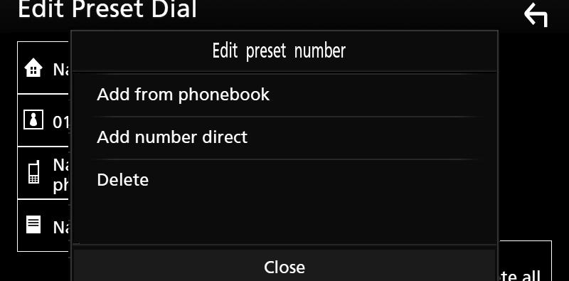 hhξεκινά η μετάδοση των δεδομένων τηλεφωνικού καταλόγου. 3 Επιλέξτε πού να θέσετε την προεπιλογή. Εάν ο Τηλεφωνικός κατάλογος περιέχει περισσότερες από 1.