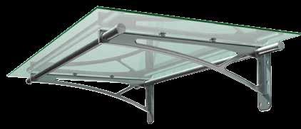 1025 295-201 1800 x 1025 295-202 2200 x 1025 Standard aluminium colors: 