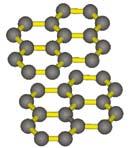 Preostali četrti valenčni elektron (ogljik se nahaja v četrti skupini periodnega sistema in ima 4 valenčne elektrone) se lahko premika, kar grafitu omogoča električno prevodnost.
