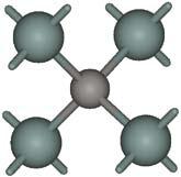 Oba elementa se nahajata v četrti skupini periodnega sistema in tvorita štiri močne vezi.