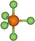 4 KEMIJSKA VEZ IN STRUKTURA SNOVI 4.2 Struktura molekul V obeh spojinah je razmerje med elementoma 1 : 3 (en borov atom na tri fluorove atome oz. en dušikov atom na tri vodikove atome).