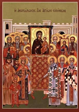 Join us as we celebrate the first Sunday of Lent Sunday of Orthodoxy Sunday, February 25, 2018 On the Sunday of Orthodoxy, we