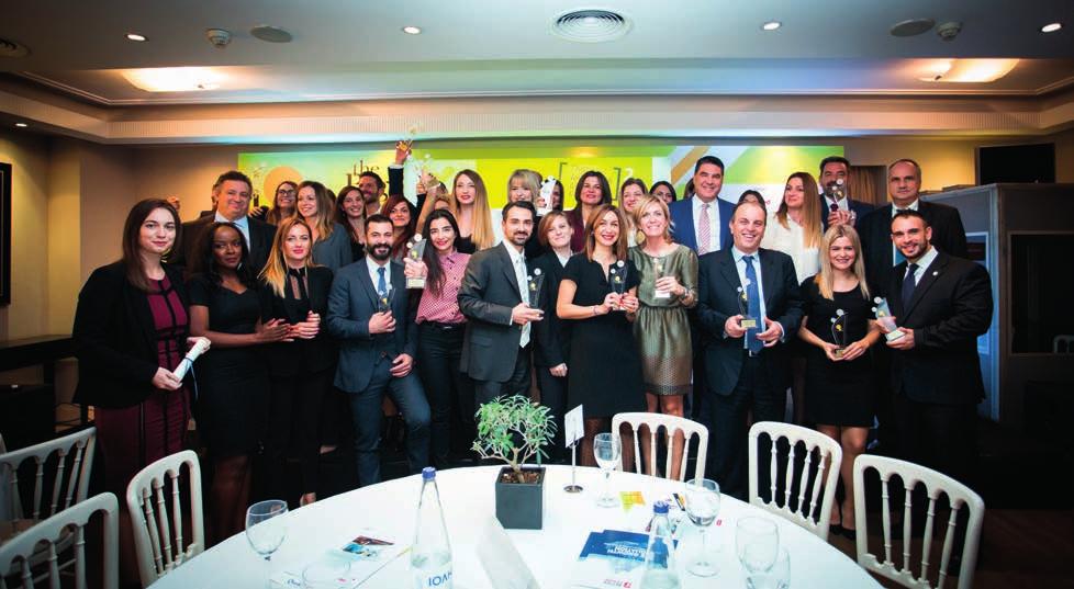 m Οι νικητές των HR Excellence Awards Η ΤΕΛΕΤΗ ΑΠΟΝΟΜΗΣ Η τελετή απονομής των HREA, πραγματοποιήθηκε στις 6 Νοεμβρίου 2017 στο Ecali Club σε συνεργασία με τον Σύνδεσμο Επιχειρήσεων και Βιομηχανιών